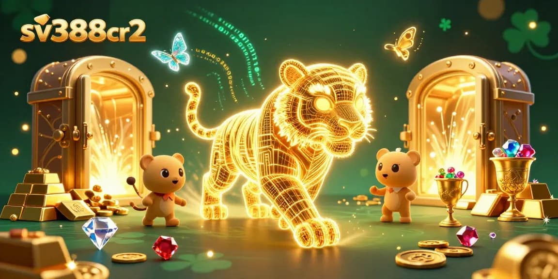 Experience live cockfighting action and winnings with sv388cr2 in a dazzling casino setting.