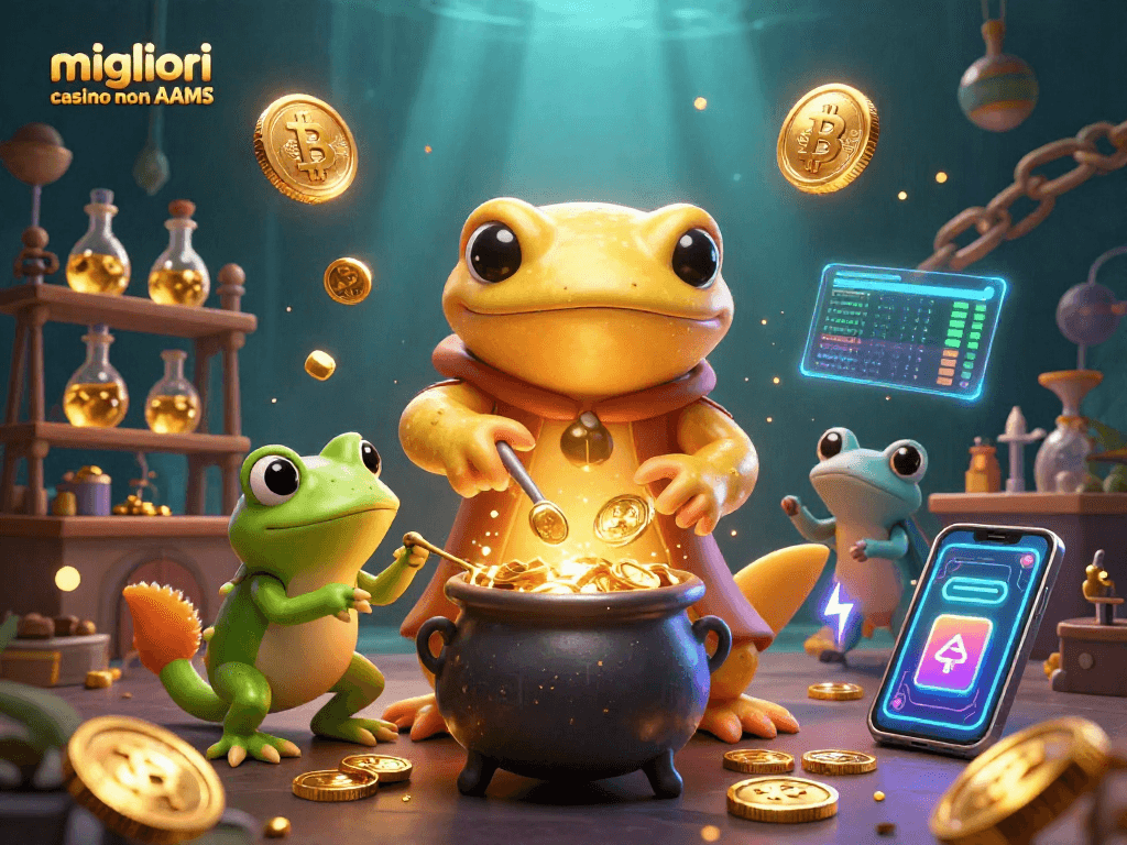 Gioca ai migliori casino non AAMS e vinci con emozionanti slot e criptovalute in un mondo fantastico.