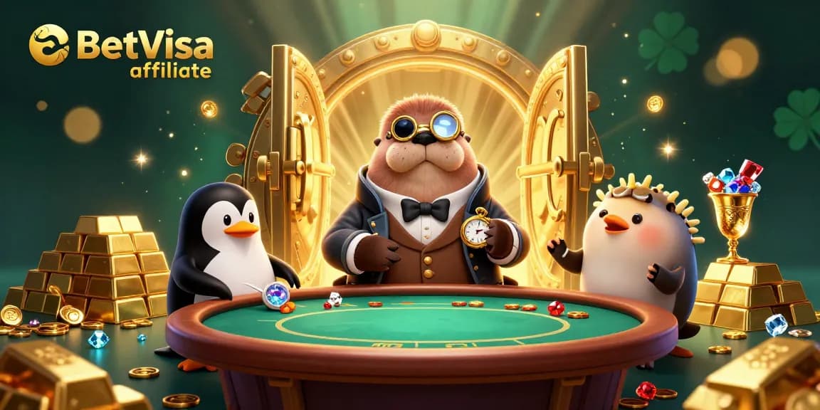 Experience thrilling betting with BetVisa affiliate at this lively underwater poker scene.