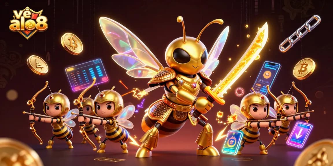 Engage in thrilling gaming experiences with về alo8 and vibrant casino elements, enhanced by 3D graphics.