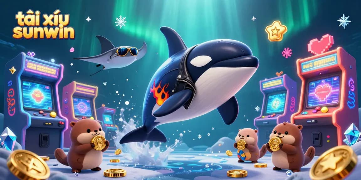 Experience thrilling tài xỉu sunwin action with vibrant characters and gaming elements in a 3D scene.