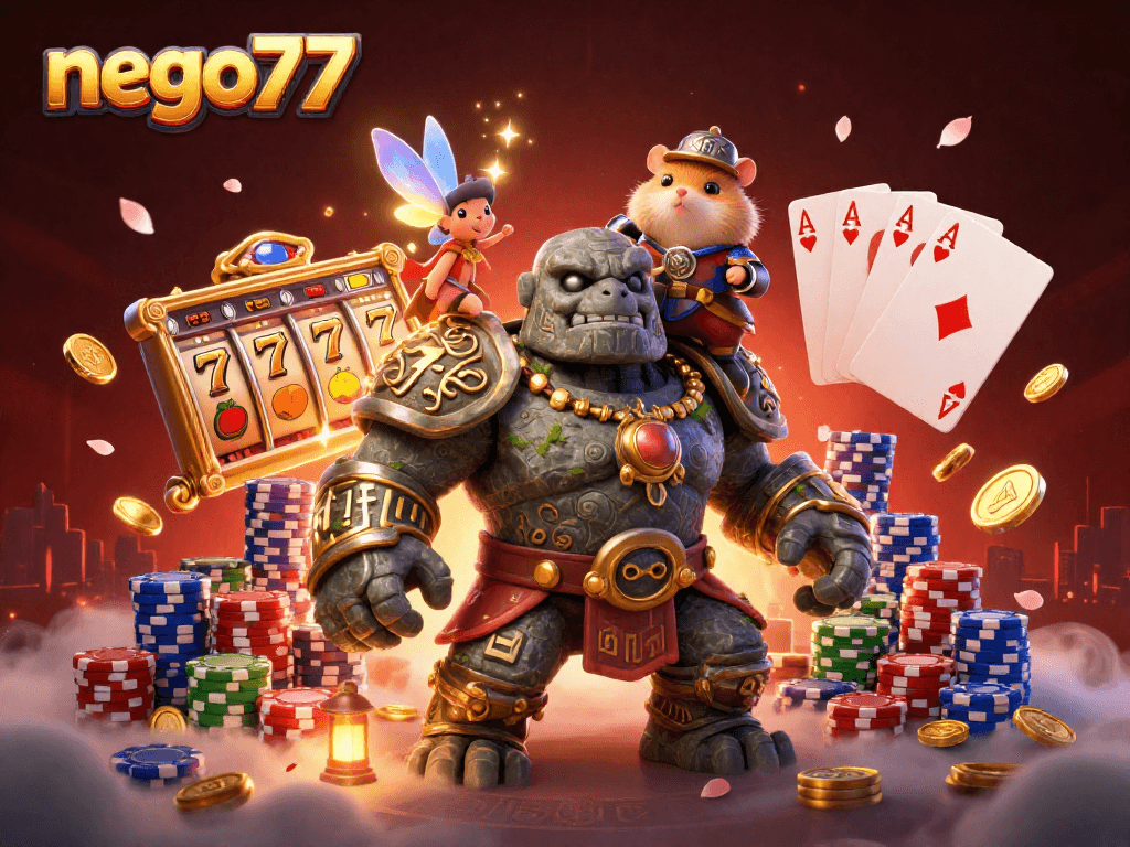 Engage with nego77's exciting slot game world where magical adventures meet thrilling jackpots.