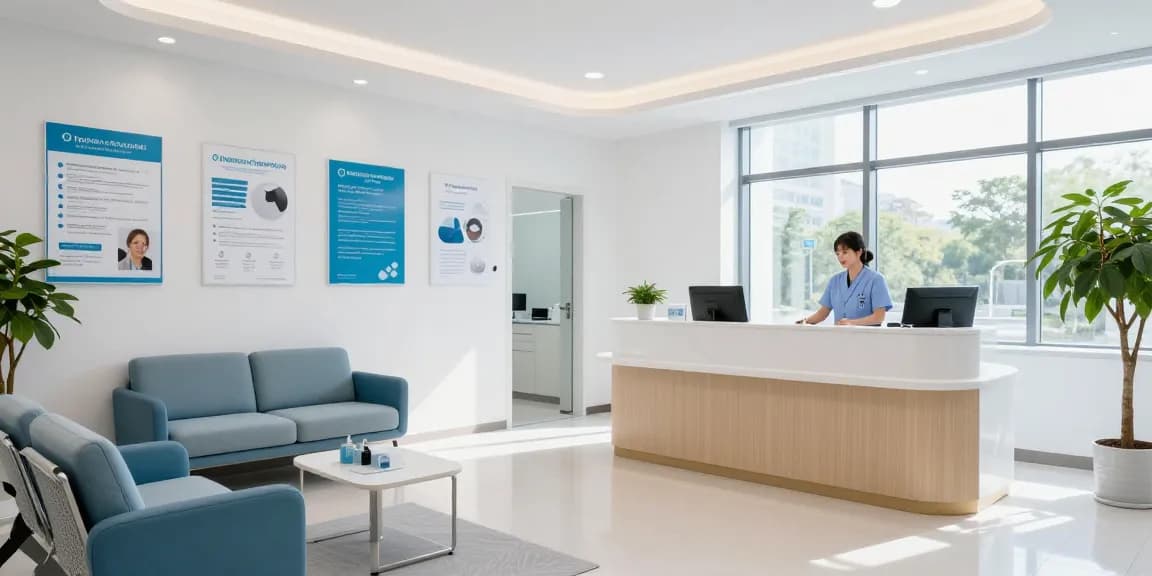 Hair transplant turkey price: Consultation at a modern medical clinic offering trusted healthcare services.