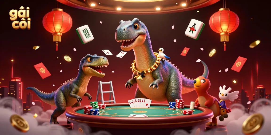 Experience exciting poker action with gái gọi in a vibrant casino scene filled with dynamic game elements.