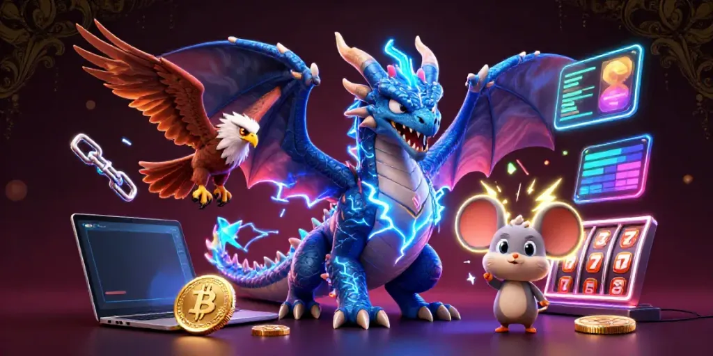 Experience thrilling gameplay with ACGWIN, featuring electrifying casino elements and dynamic characters.