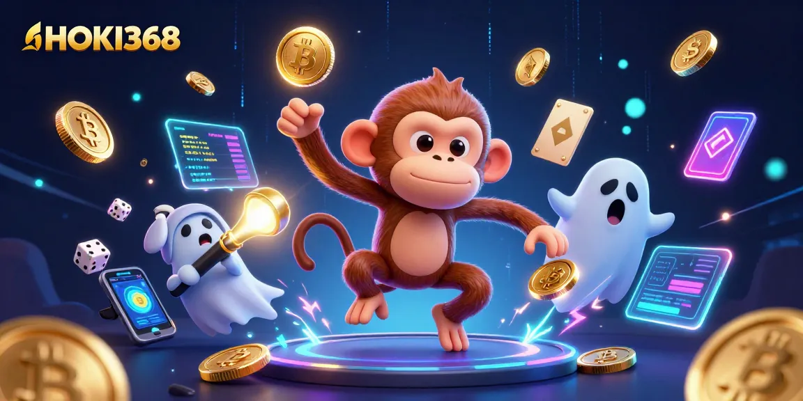 Engage in the excitement of HOKI368 with thrilling ghost-hunting and vivid casino elements.