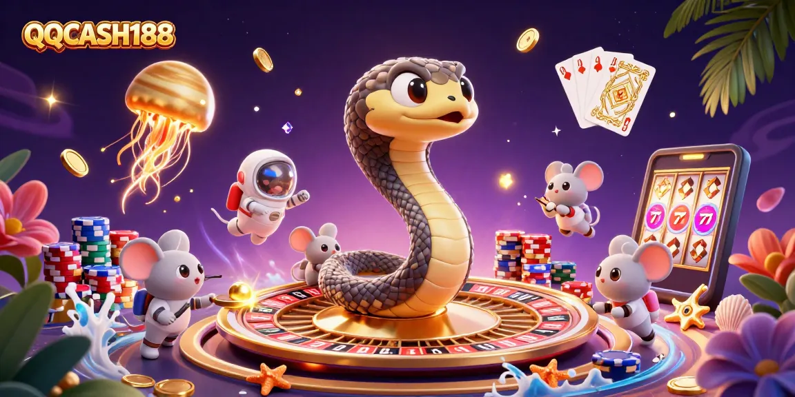Experience thrilling wins with QQCASH188's vibrant casino atmosphere of games and excitement.