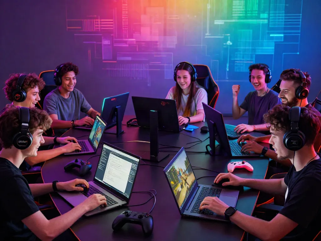 Players enjoying sv88's diverse gaming experiences in a lively environment.