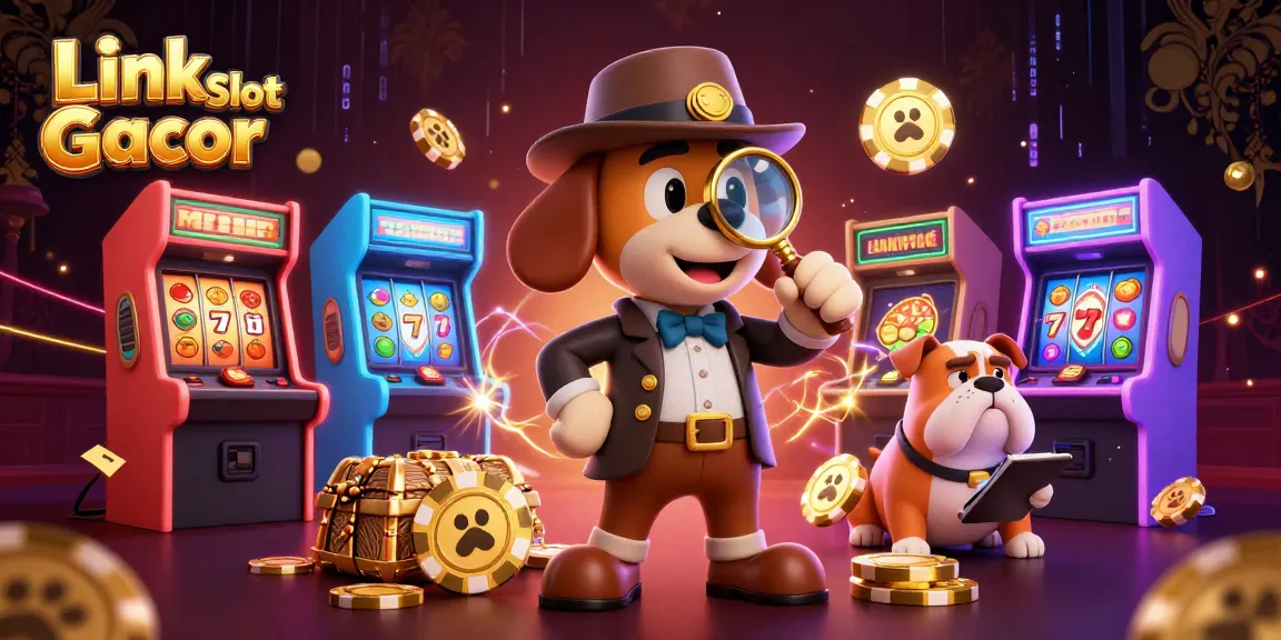 Engage with Link Slot Gacor by exploring a vibrant casino scene filled with dynamic gaming elements.