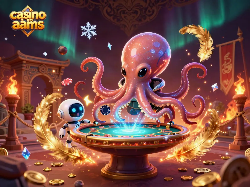 Gioca nei casinò non AAMS con un polpo alieno che gestisce un tavolo da poker olografico.