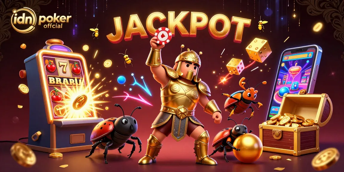 Mainkan idn poker resmi, nikmati kemenangan jackpot sambil dikelilingi petualangan kasino.