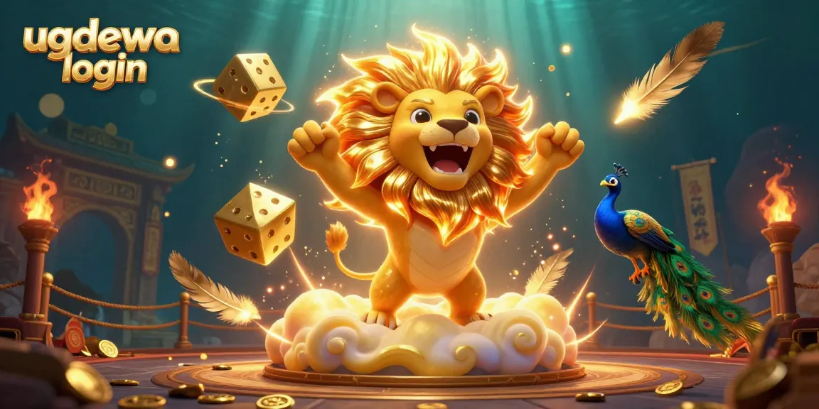 Engage with exciting gameplay visuals at ugdewa login featuring a vibrant 3D casino scene.
