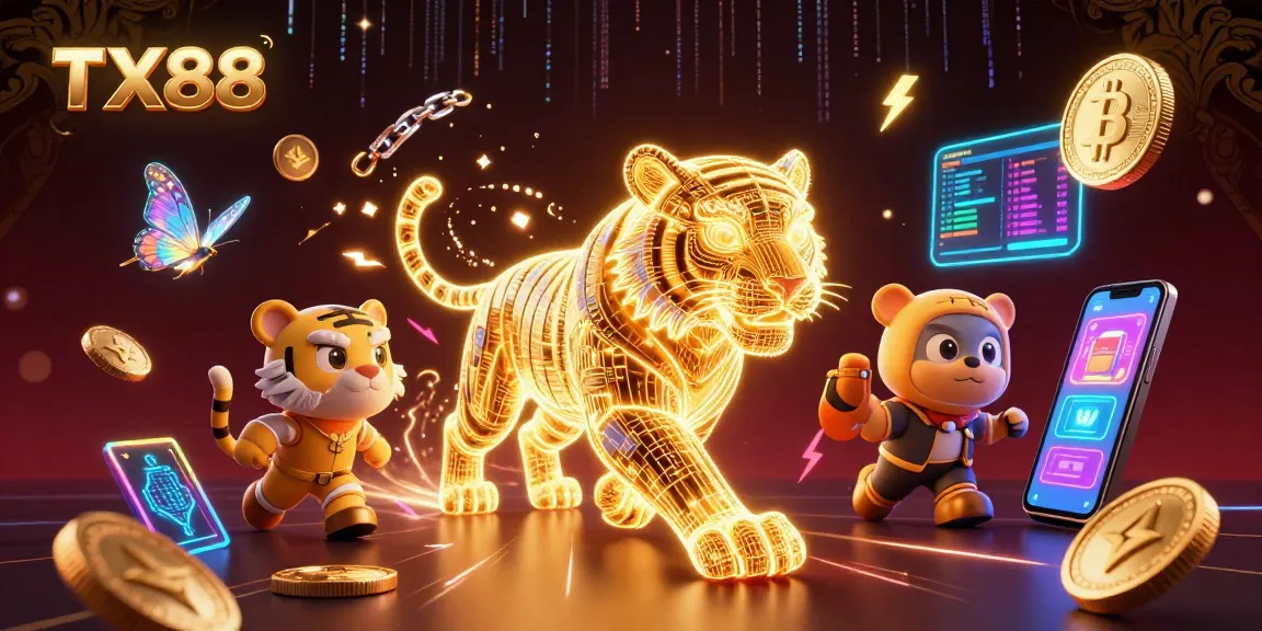Engage with TX88's vibrant digital casino, capturing the energy of crypto gaming.