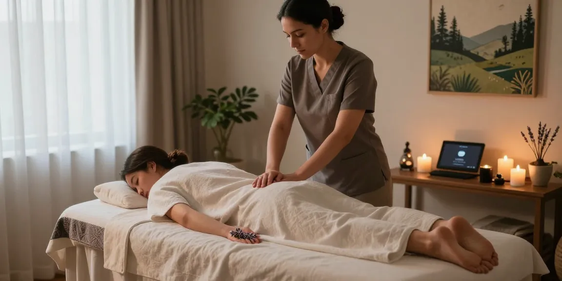 Enjoy a peaceful 안산출장안마 session in a serene spa environment with calming decor and soothing aromas.