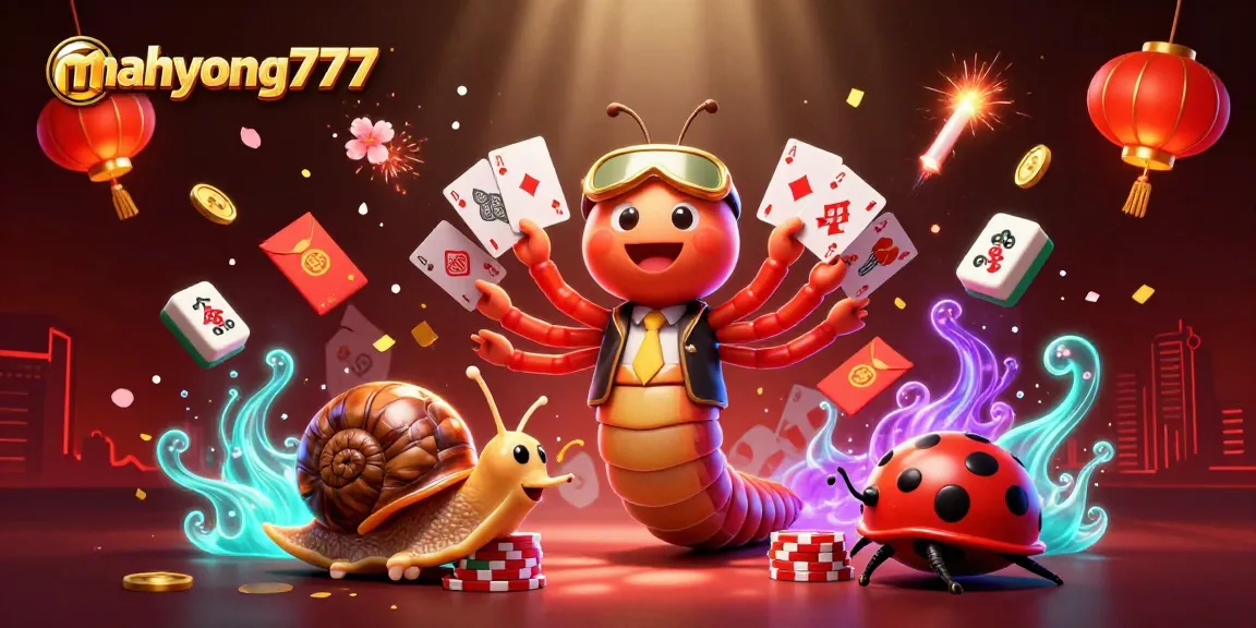 Enhance your mahyong777 experience with a thrilling 3D casino scene featuring exciting gameplay elements.