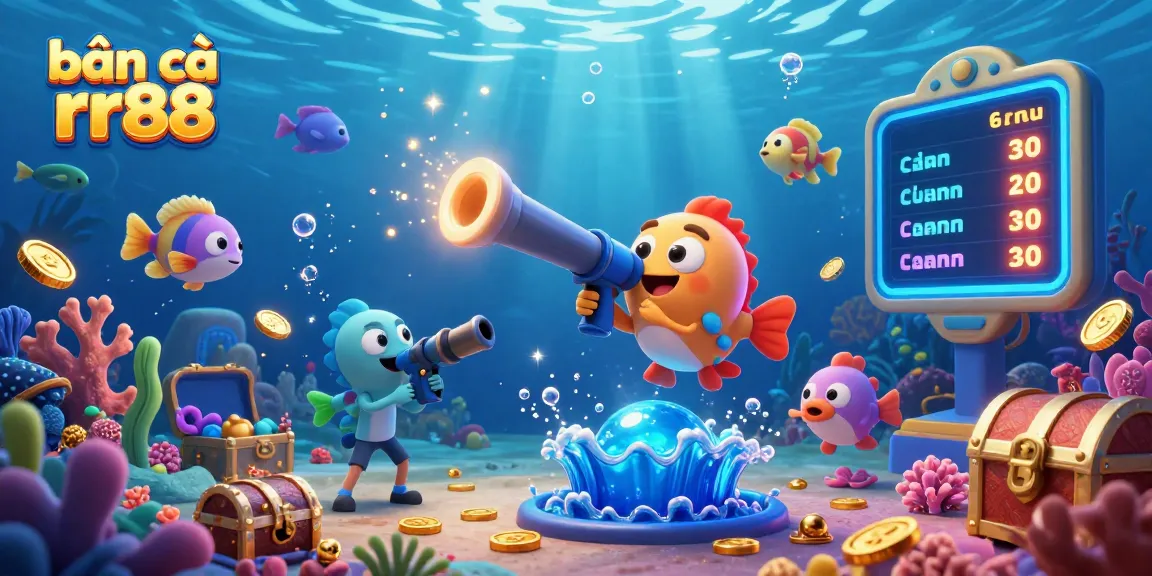 Bắn cá rr88 offers thrilling ocean gameplay as players shoot for prizes with dynamic fish and underwater elements.