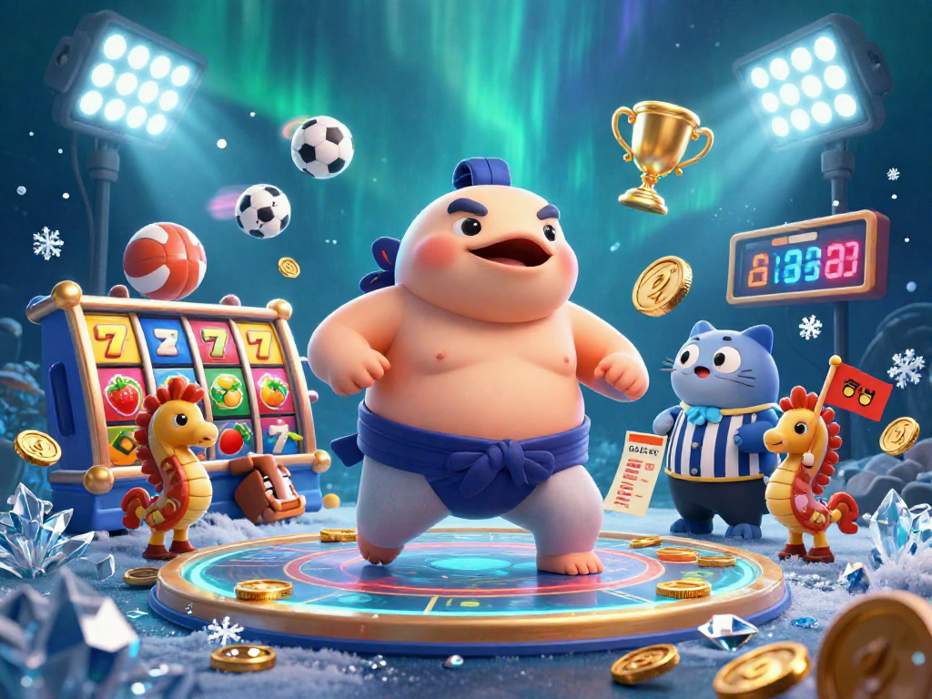 LGOACE offers a vibrant gaming experience with dynamic slot reels and engaging characters.