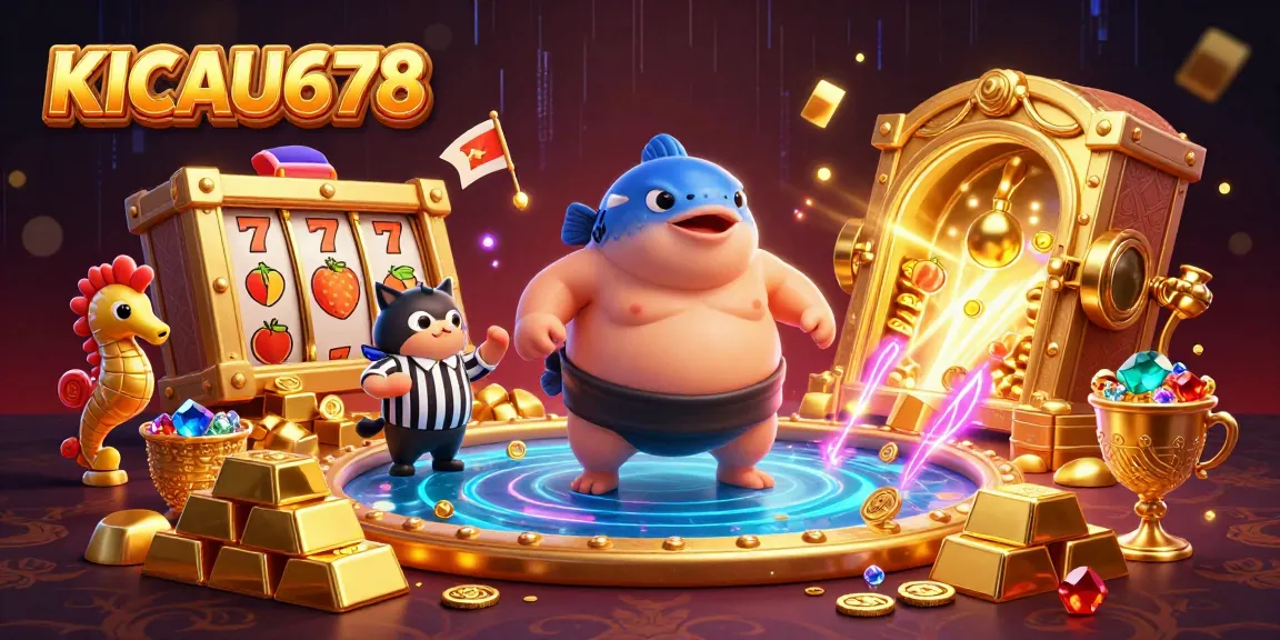 KICAU678 engaging players with exciting slot reels and vibrant underwater casino action