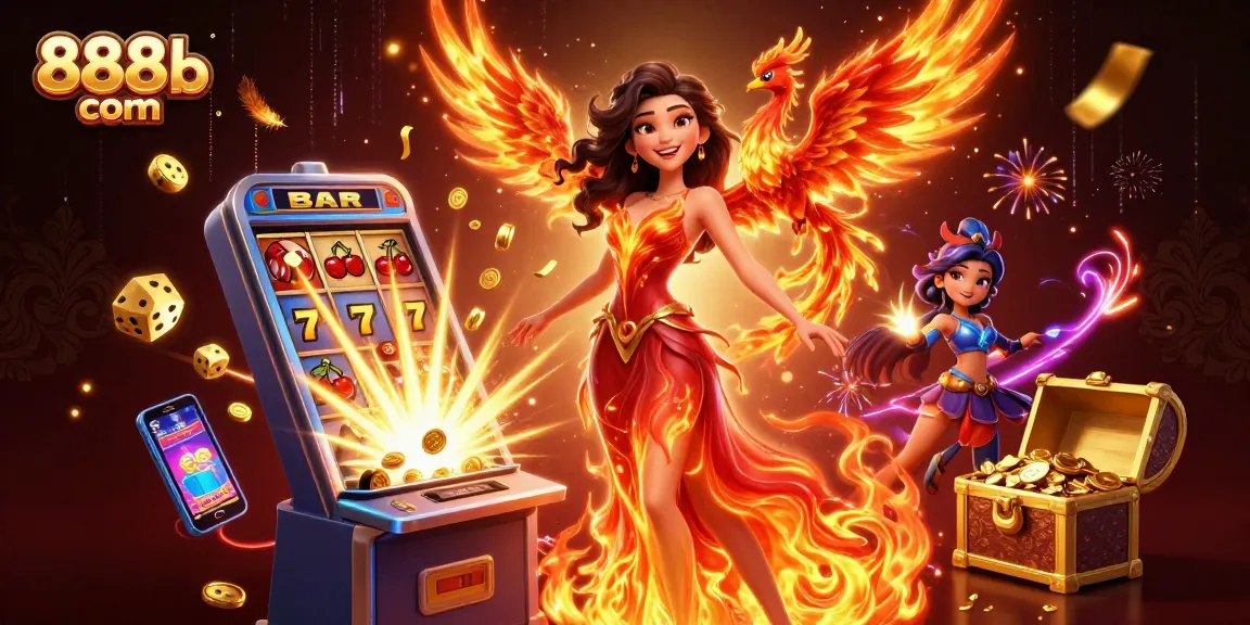Engage with thrilling gaming action at 888b com, featuring a stunning Asian woman and jackpot elements.