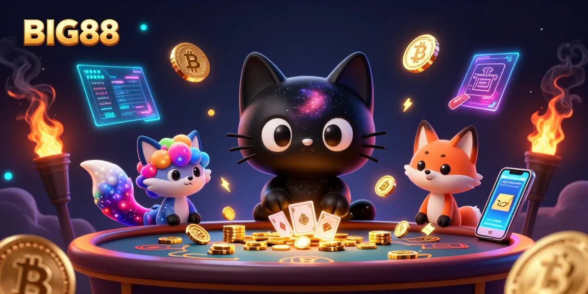 Engage in winning strategies at BIG88, where cosmic themes meet thrilling casino games.