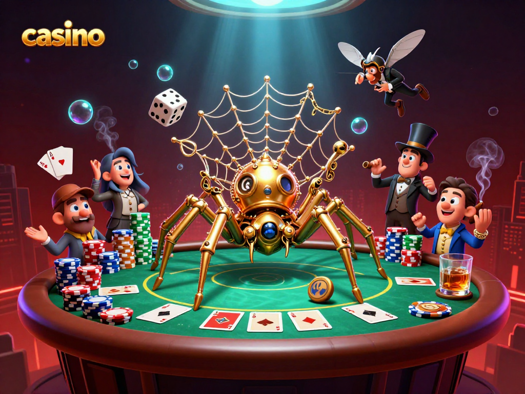 Experience thrilling moments at our casino with a vibrant poker scene, showcasing luck and strategy.