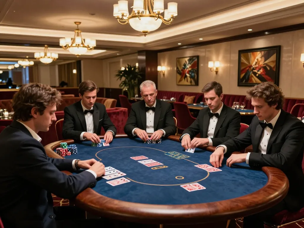 KADAL 778 highlights an exclusive poker game in a luxurious casino setting.