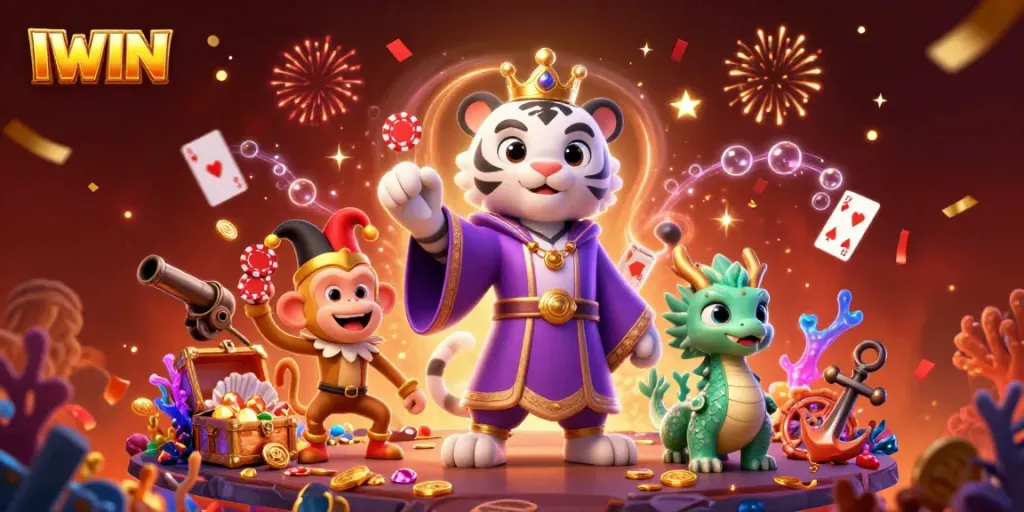 IWIN brings excitement to gamers with vibrant characters and dynamic casino elements.