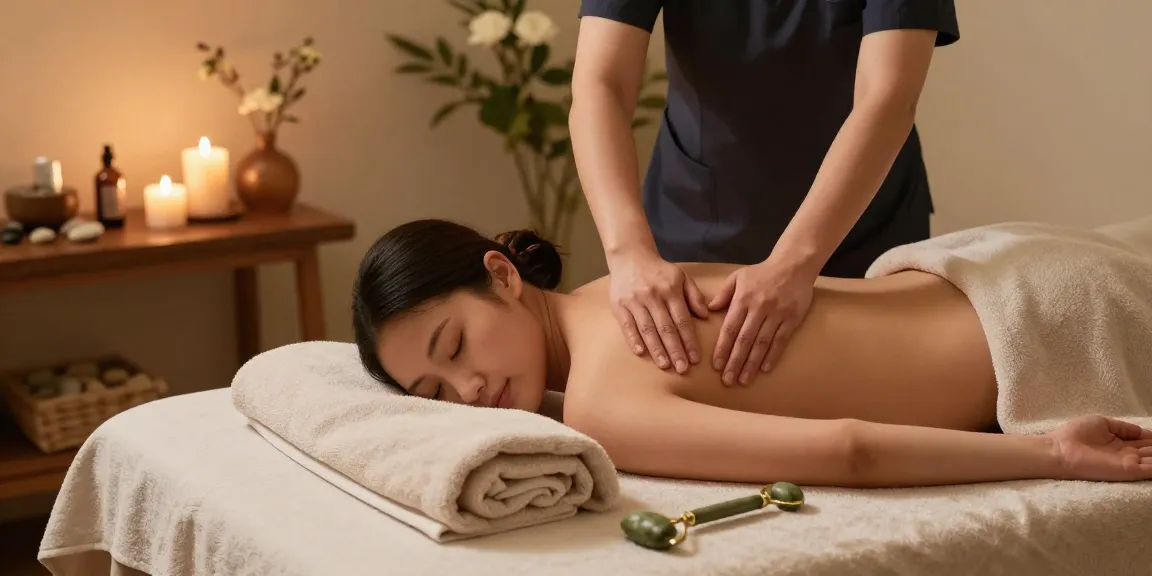 Professional massage experience in Incheon, featuring soothing essential oils and calming atmosphere.