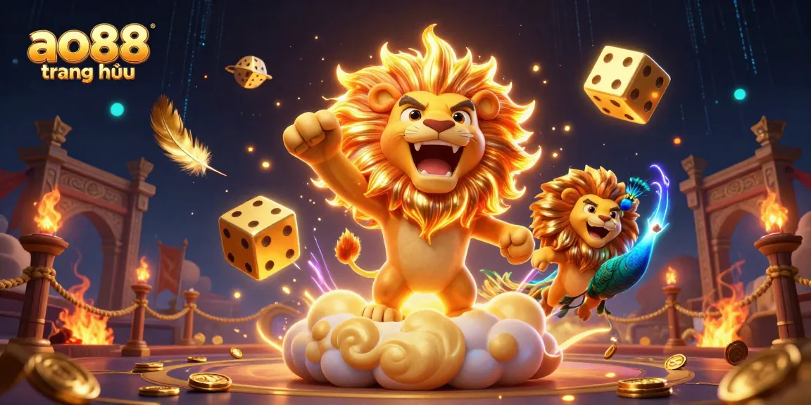 Bet on your favorite games at ao88 trang chủ with dynamic casino-themed illustration