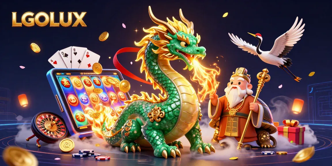 Engage with LGOLUX for thrilling slot adventures and golden rewards in a vibrant casino atmosphere.