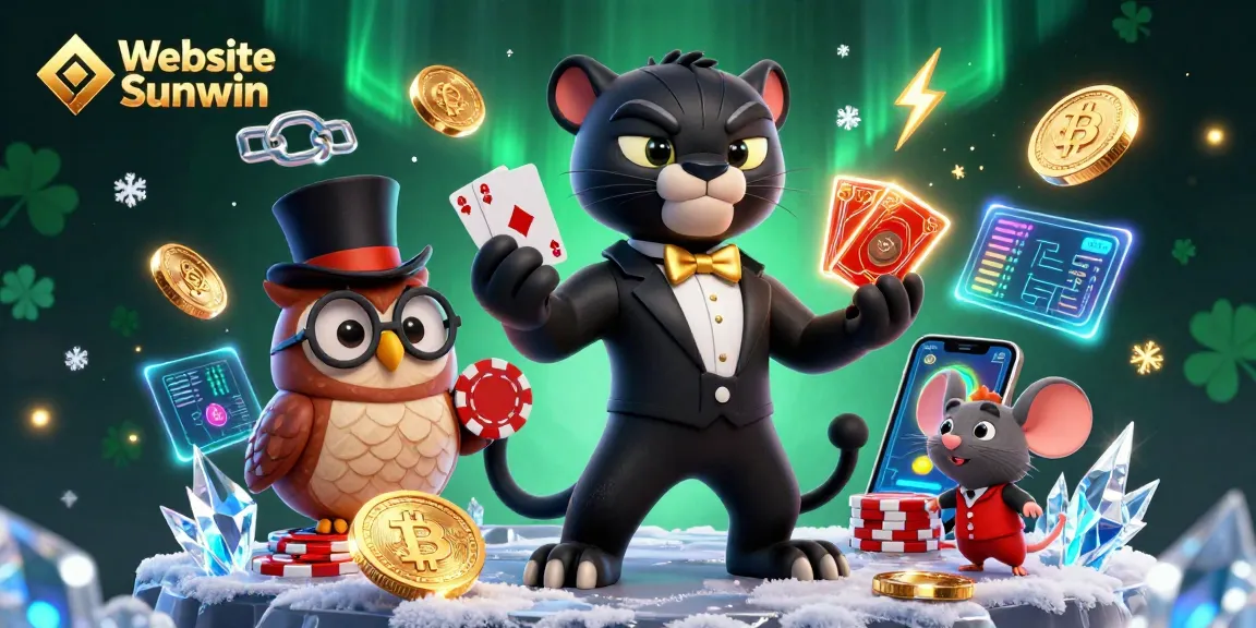 Engage in thrilling gameplay with Website Sunwin's vibrant casino atmosphere featuring unique characters.