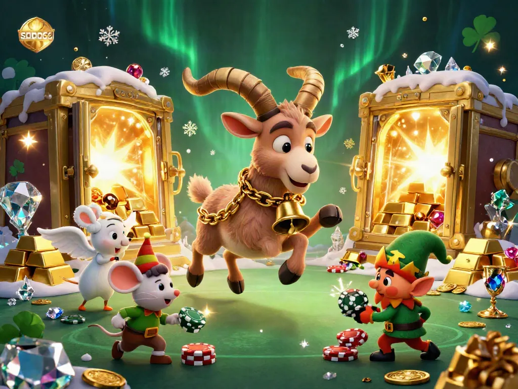 SODO66 invites players to experience a festive casino with Krampus, an angel mouse, and mischievous gremlins stealing chips.