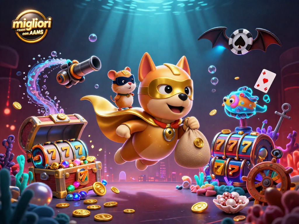 I migliori casino non AAMS offrono esperienze avvincenti, con il cane supereroe che vola tra tesori sottomarini.