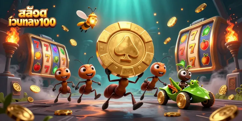เล่นเกมสล็อตออนไลน์ สล็อตเว็บตรง100 ผ่านฟีเจอร์พิเศษบนภาพ 3D ที่น่าตื่นเต้น