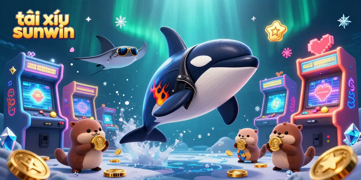 Experience thrilling tài xỉu sunwin action with vibrant characters and gaming elements in a 3D scene.