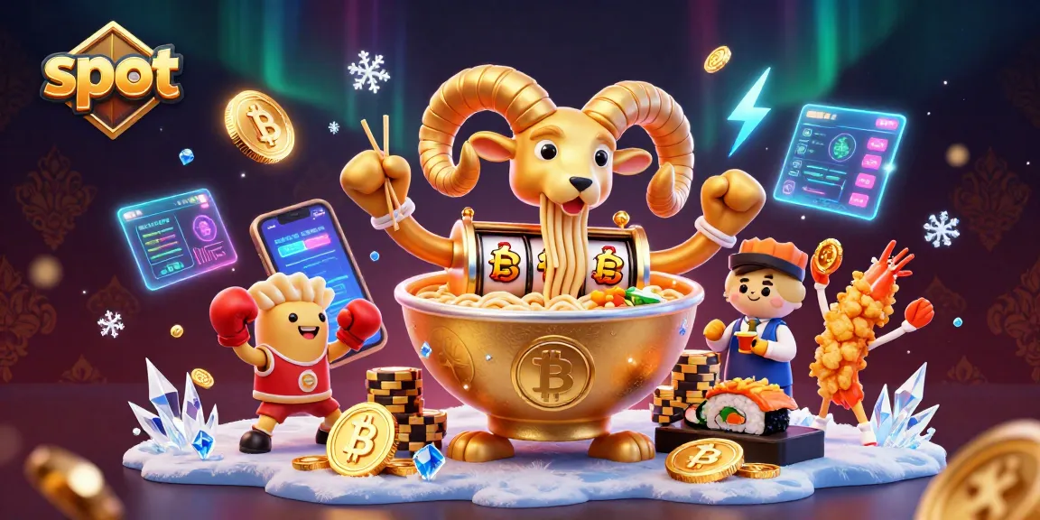 Spin the slot reels in this vibrant illustration of a dynamic casino scene.