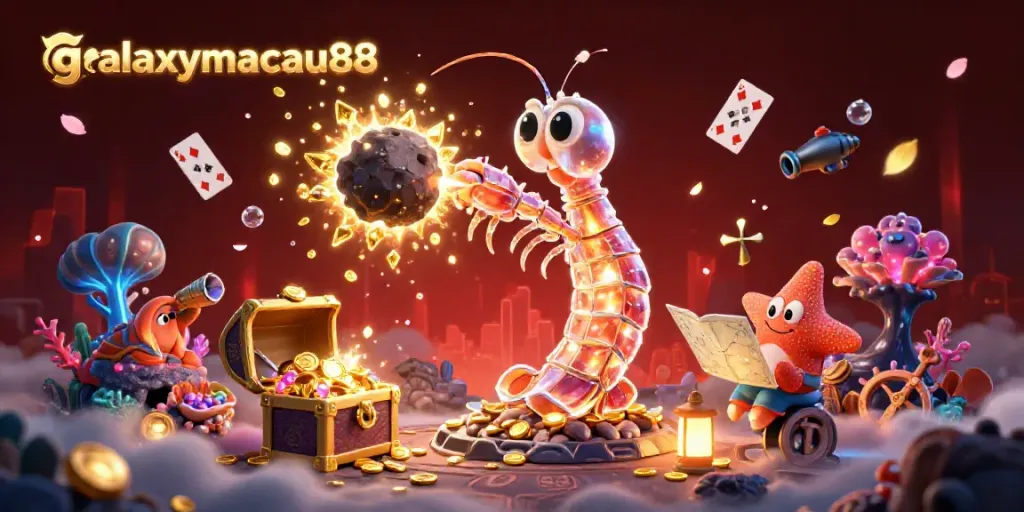 Experience the thrill of galaxy-themed gaming at galaxymacau88 with an explosive illustration of cosmic adventures.