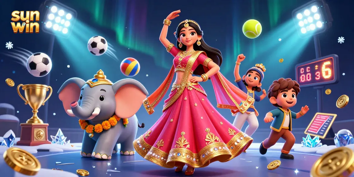 Experience the thrills of sun win with vibrant 3D casino elements and dynamic interactions.