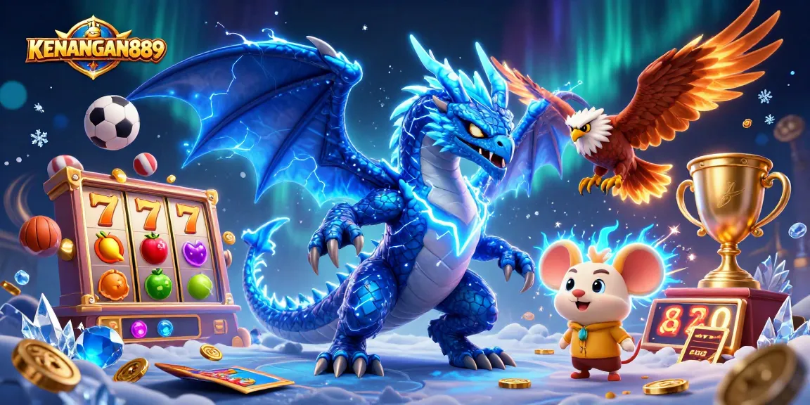 Experience the excitement of KENANGAN889 with dynamic slot gameplay and vibrant 3D characters.