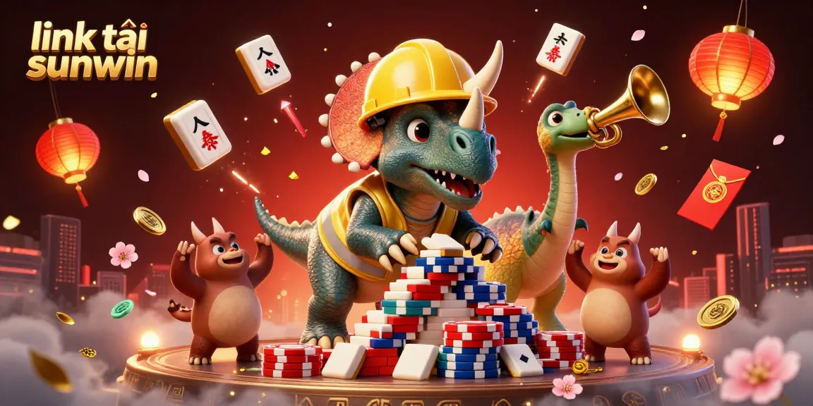 Join the celebration at link tải sunwin with cheerful characters and dazzling casino elements in 3D.