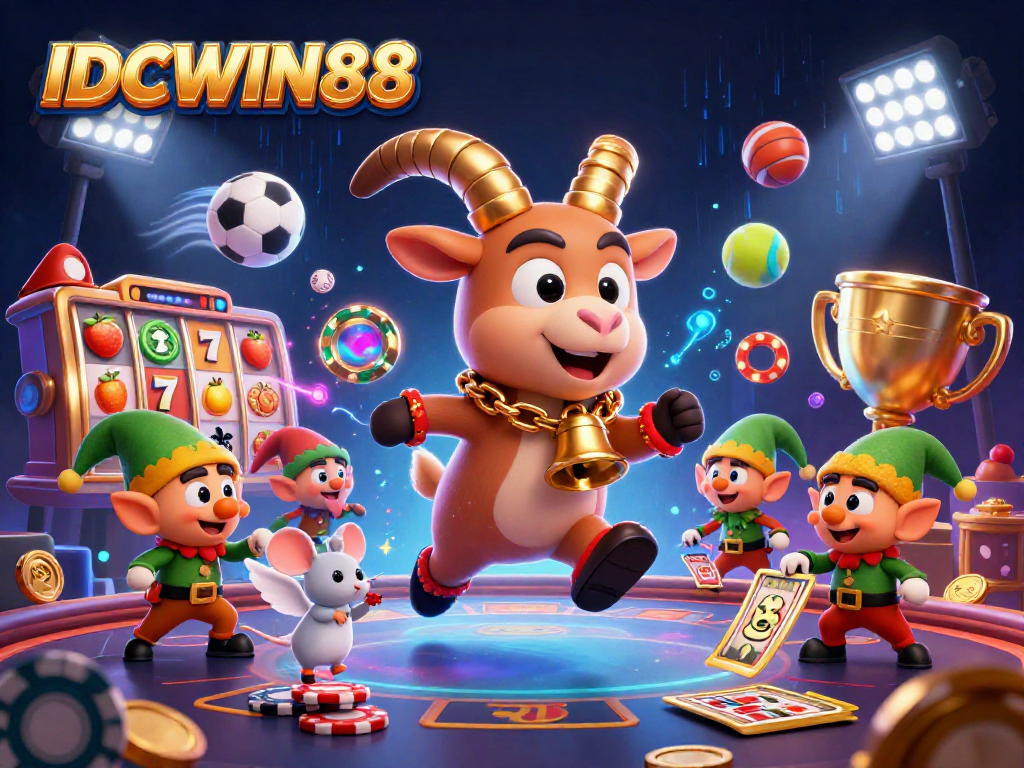 Join the excitement at IDCWIN88 with dynamic casino fun, lively characters, and rich gaming elements.
