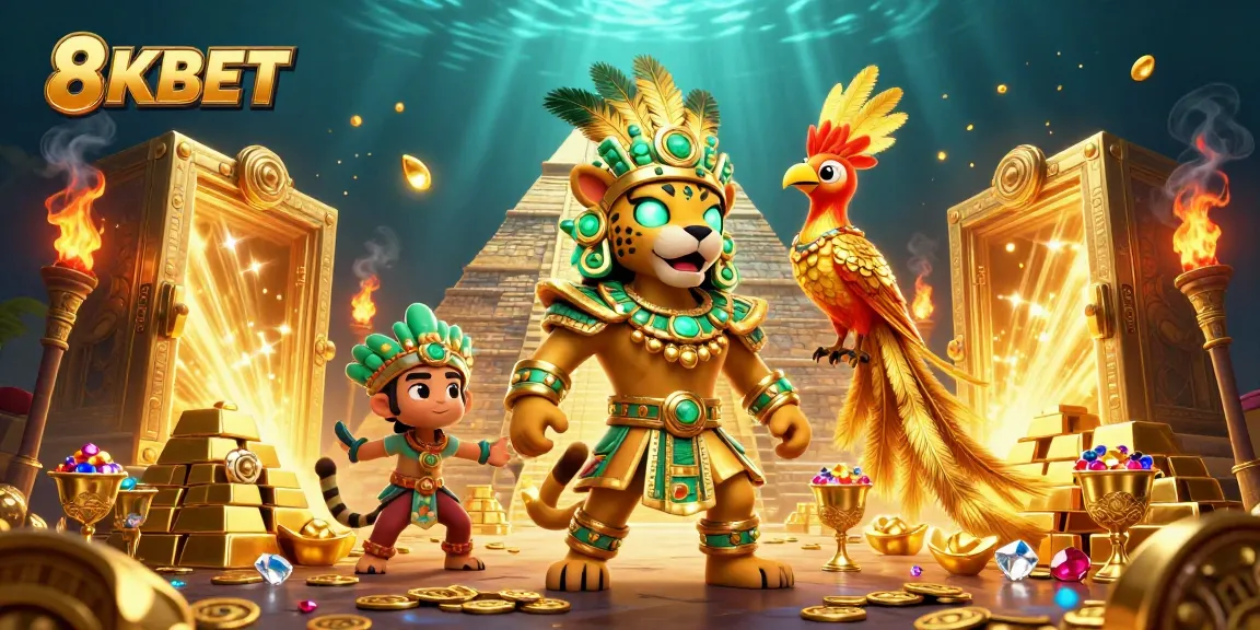 Experience thrilling gameplay at 8KBET with vibrant treasures and exciting casino elements.