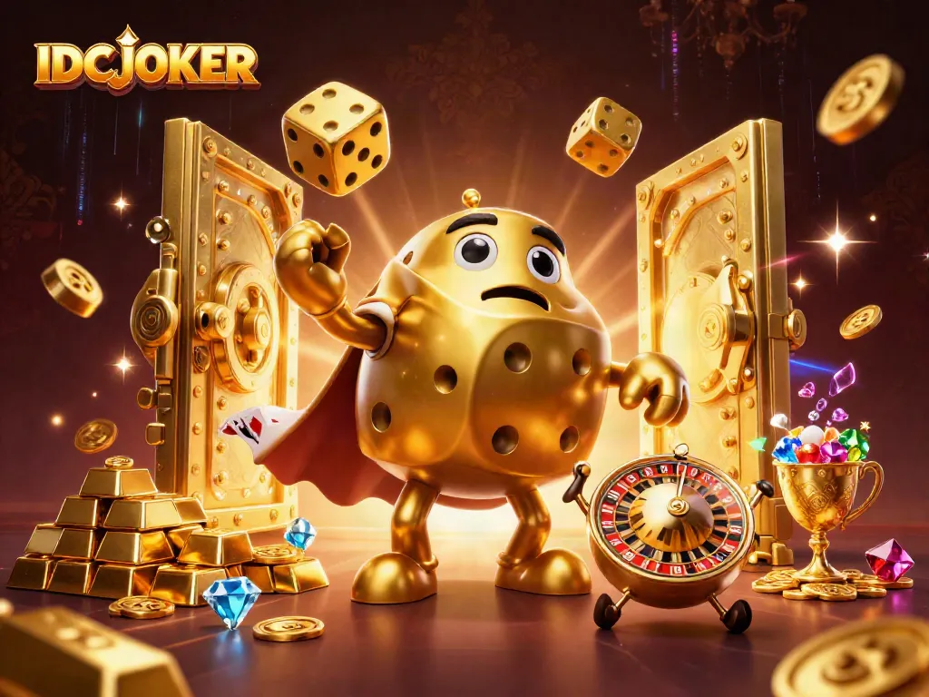 Experience the thrill of gaming with IDCJOKER in a vibrant casino atmosphere.