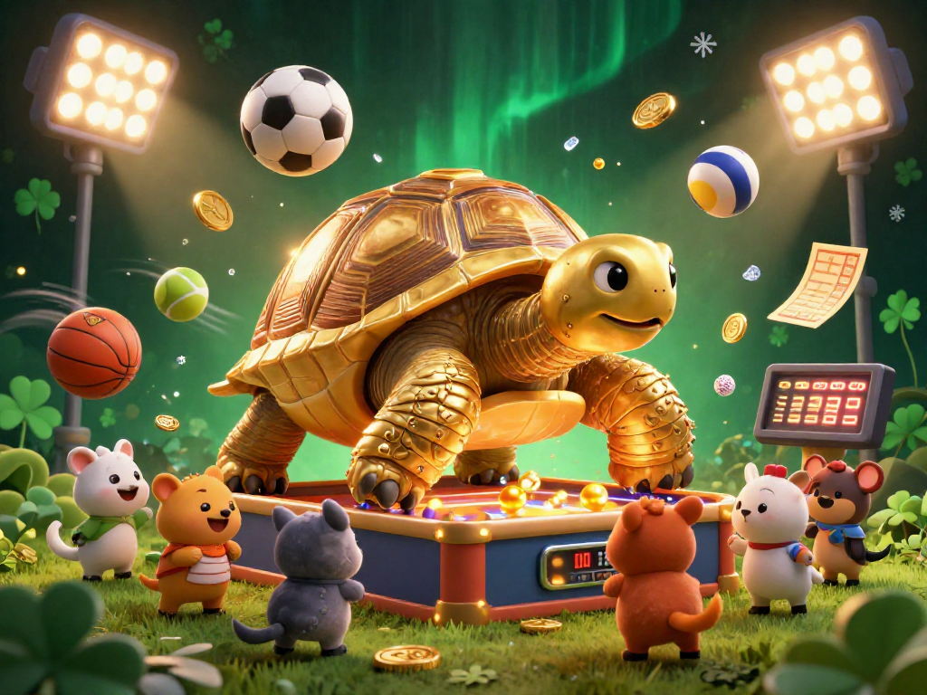 Gioca nei migliori casino non AAMS con scene vivaci di tortuga d'oro e sport.