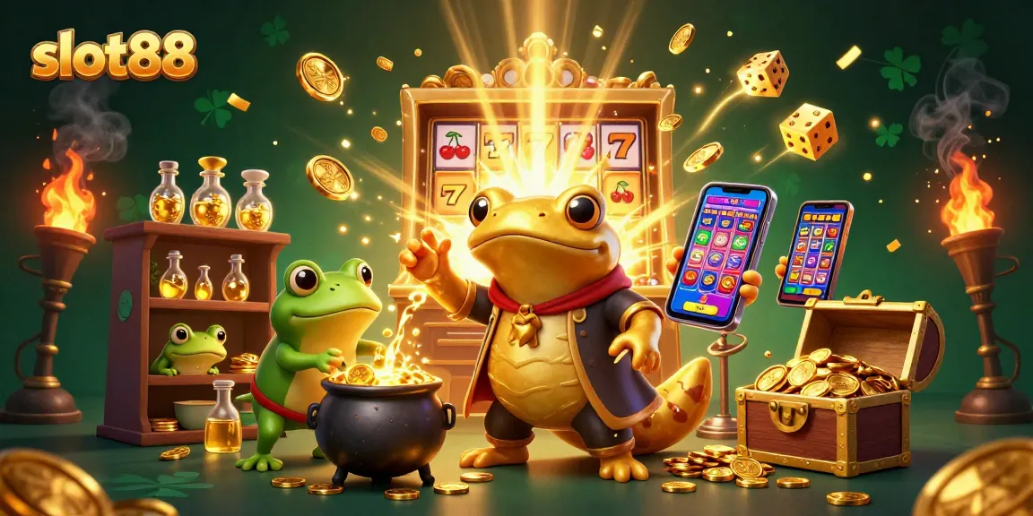 Engage with slot88 gameplay, witnessing an alchemist brewing gold in a dynamic scene.