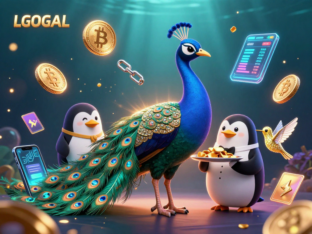 Experience the vibrant world of LGOGOAL with stunning 3D characters and gambling elements in a casino setting.