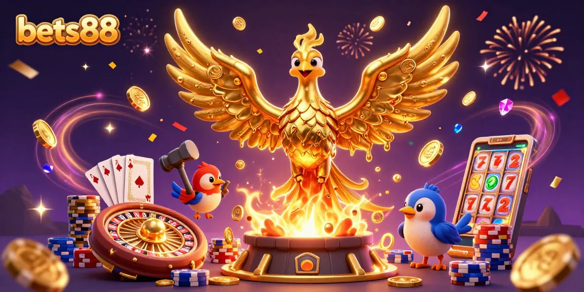 Experience exciting gameplay at bets88 with dynamic casino elements and golden treasures.