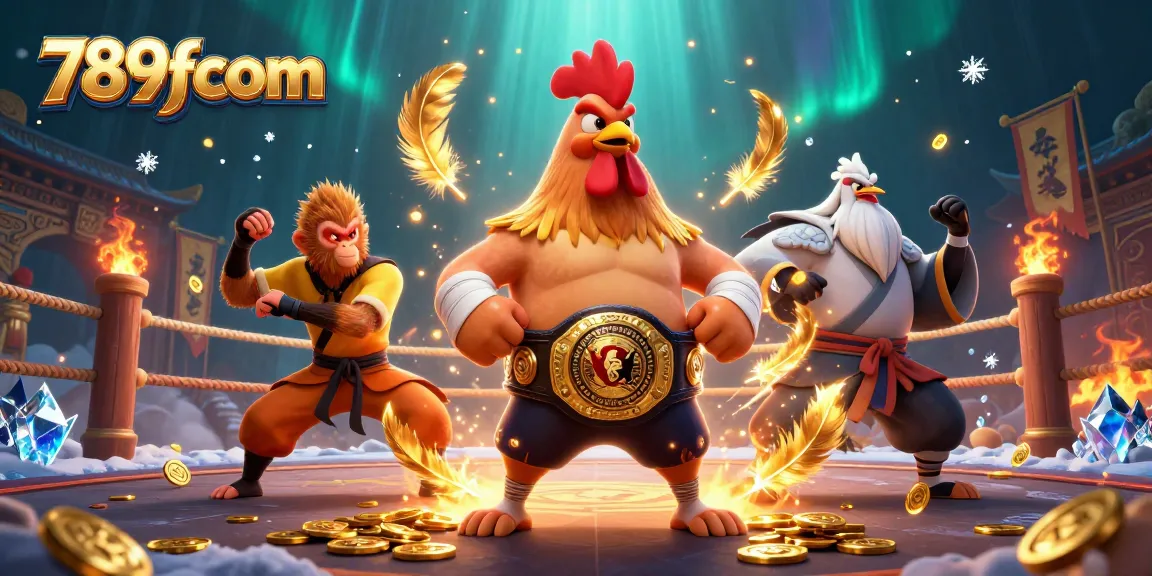 Experience the exciting world of online betting at 789fcom with vibrant 3D illustrations of casino characters.