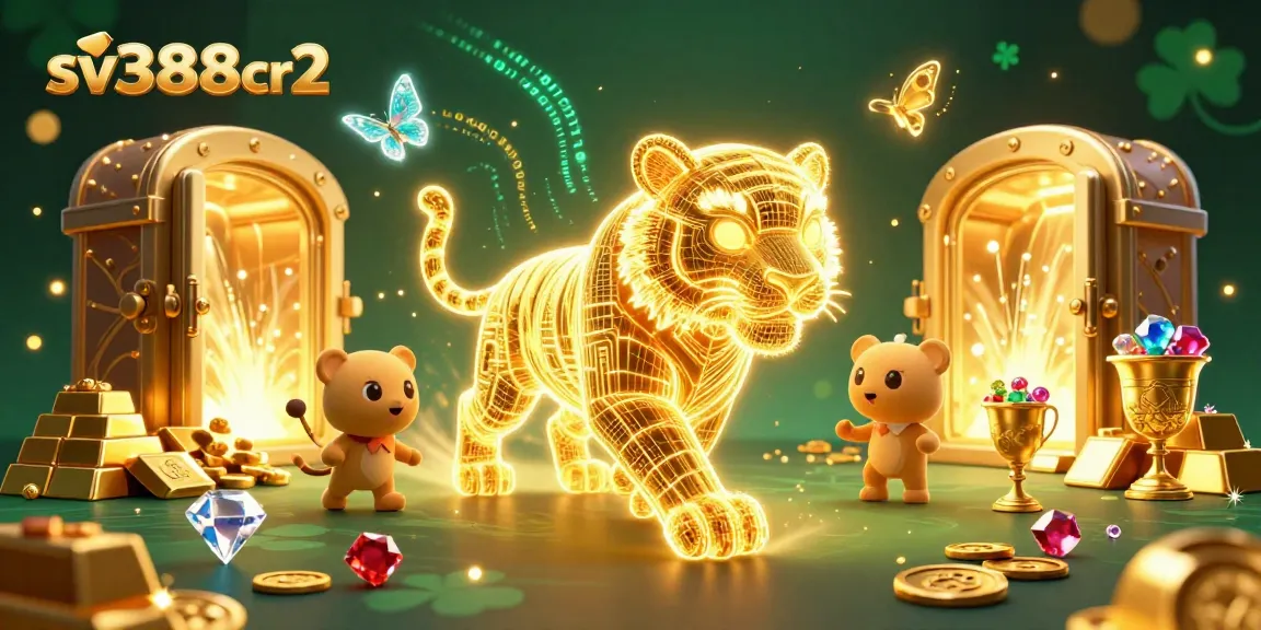 Experience live cockfighting action and winnings with sv388cr2 in a dazzling casino setting.