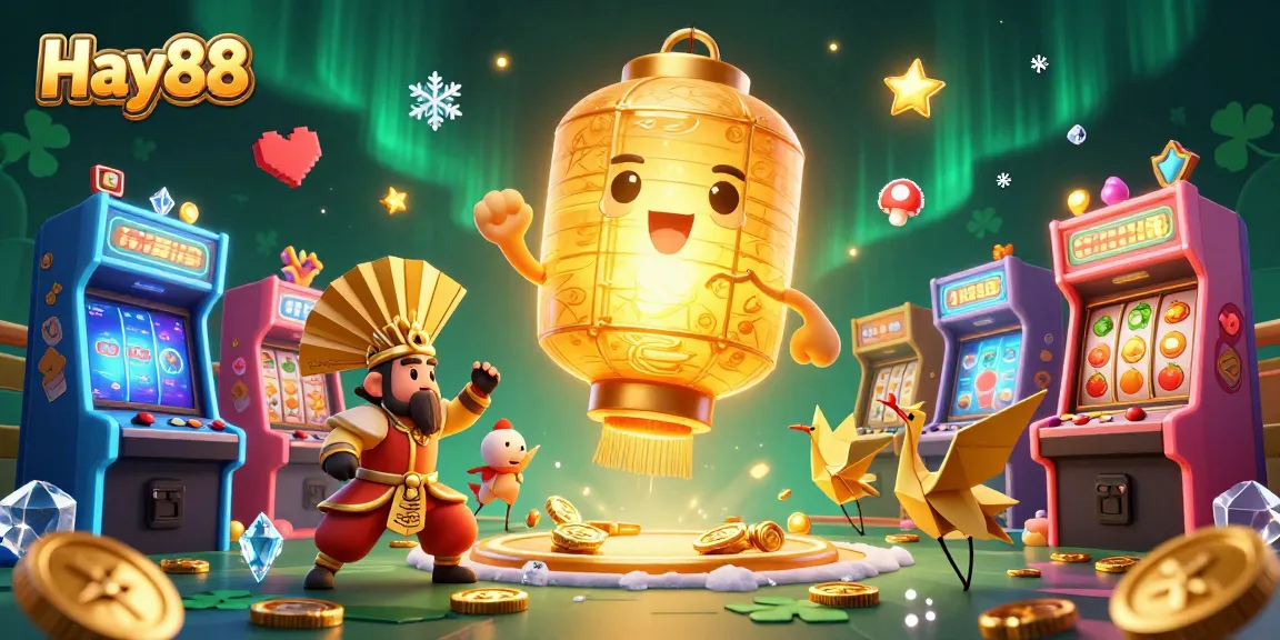 Experience the excitement of Hay88's vibrant gaming world, showcasing unique casino elements.